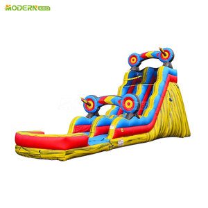 Parque Inflable, Parque Temático Gigante, Combo de Juegos, Casa de Brinco, Tobogán, Obstáculos, Gigante al Aire Libre - Product Image 1