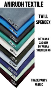 Vente en gros de pantalon de survêtement en polyester multicolore en tissu tricoté sergé spandex 4 sens pour filles non tissé Technics - Product Image 4