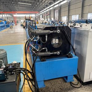 מכונת ייצור מרזבים מגולוונים מפלדה, מכונת עיצוב צינורות מים - Product Image 2