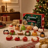 Nouvel Arrivage Transfrontalier WF Calendrier de l'Avent Squishy de Noël 2026 en PLA Fabriqué en Chine