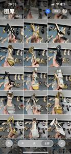 Nueva llegada de las mujeres de tacones altos de moda de verano sandalias de Punta abierta de moda cómoda de alta calidad de valores <span class=keywords><strong>zapatos</strong></span> mixtos al por mayor - Product Image 3