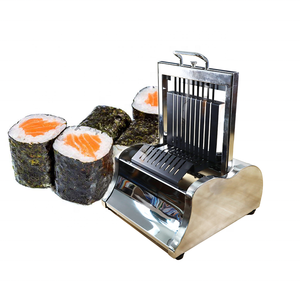 Machine à <span class=keywords><strong>sushi</strong></span> manuelle pour rouleau de sushis, coupe-rouleau, outil de découpe de table, style coréen - Product Image 1