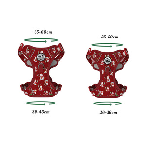 Harnais pour animaux de compagnie en maille respirante imitation nylon, vente directe du fabricant, adapté aux chats et aux chiens - Product Image 1