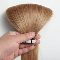Extensions de Cheveux Humains Vierges Brésiliens de Luxe en Gros, Double Tissage, Cuticules Alignées, 100% Naturels, Bande Adhésive Double Face