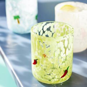 Sang trọng cổ điển thiết kế thân thiện với môi tay thổi <span class=keywords><strong>Glass</strong></span> Mug Set với Handle Spoon hot-nóng chảy trang trí nội thất cho uống <span class=keywords><strong>cup</strong></span> phụ kiện - Product Image 6