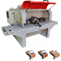 Machine à scier le bois carrée multi-lames de haute précision pour la coupe du bois et du bois franc