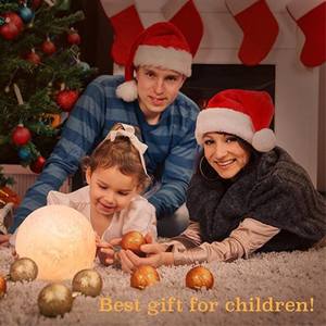 Offre Spéciale Led 3D décoration salon éclairage lune petite veilleuse lampe décor maison chargeur USB imprimé bébé lumière PVC - Product Image 2