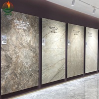 Panneaux muraux en PVC ignifuges et imperméables à motif marbre pour hôtel, cuisine, appartement et hall - Design moderne