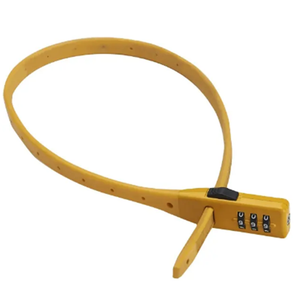 Codice a 3 cifre regolabile in acciaio e lega di zinco lucchetto per <span class=keywords><strong>bicicletta</strong></span> lucchetto a combinazione casco di sicurezza e dispositivo <span class=keywords><strong>antifurto</strong></span> per <span class=keywords><strong>bicicletta</strong></span> - Product Image 2