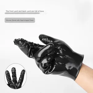 Guantes para Dedos Wolf Tooth, Masturbación Erótica, Modelo SM9999, Marca OEM, Venta al por Mayor para Adultos, Guante Vaginal Engrosado y Endurecido - Product Image 3