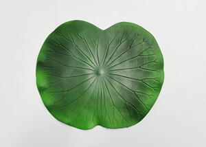 Mantel de mesa con forma de hoja EVA de Palma verde artificial al por mayor de fábrica para decoraciones de fiesta - Product Image 4