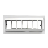 Haute Qualité Décoratif Réglable Climatisation En Aluminium Tambour Grille Tambour Jet Buse Diffuseur