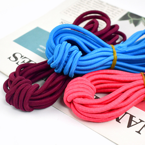 Deepeel EB063 <span class=keywords><strong>5mm</strong></span> * 5m Corde élastique colorée Forme ronde Cordon de tête épais <span class=keywords><strong>Bande</strong></span> extensible décorative Pantalon Vêtements Accessoires - Product Image 5