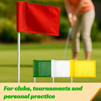 Nouveaux drapeaux de golf en nylon pour mini-golf de jardin, drapeaux cibles de golf numérotés, à insérer dans le tube de putting green