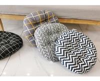 JY Fabricant Vente en gros Tissu grossier Coton Lin Style Coussin de chaise de méditation Futon tissé Coussins lombaires et coussins de siège