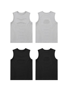 2026 new summer men's muscle <b>vest</b> indoor fitness running breathable sleeveless sports <b>top</b> T-shirt - Product Image 1