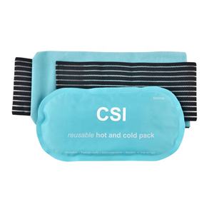 Gel de thérapie sportive CSI, enveloppe de glace pour le genou, gel chaud et froid pour les blessures avec sangle de couverture, poche de glace réutilisable - Product Image 2