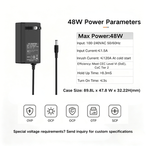 Adaptador de Corriente MYIXI Nuevo de 45w <span class=keywords><strong>GAN</strong></span> 18v 3a 15v 2amp 19v 2.1 Amp 29v 1.5a 24v 2.4 Ac Dc 100/220v 12v 4.5a 12v3.33a 54w 40w - Product Image 2