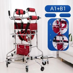 Andador de Rehabilitación para Niños de 8 o 6 Ruedas, Ayuda para Caminar, Entrenamiento para Estar de Pie, Andador Antivuelco para Adultos - Product Image 5