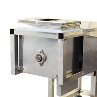 Elektrische commerciële kokosnootsnijmachine van roestvrij staal, kokosnootverwerker, 100 kg per uur, professioneel, zwaar gebruik, horeca