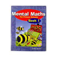 Libro de Matemáticas Mentales 1 a 5, Impresión de Alta Calidad a Todo Color, Libro de Matemáticas Mentales para Estudiantes de Primaria