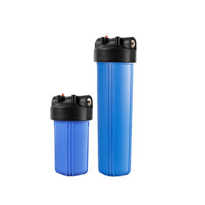 Boîtier de filtre en PP bleu de 10 pouces conforme à la FDA-autonettoyant personnalisé, pour la filtration par <span class=keywords><strong>cartouche</strong></span> de qualité alimentaire - Product Image 6