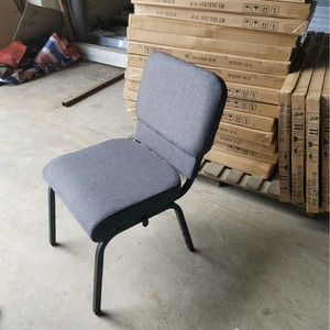 Chaises de salle à manger modernes en métal empilables et emboîtables pour usage commercial, théâtre, <span class=keywords><strong>extérieur</strong></span>, maison et bureau, non pliables - Product Image 3