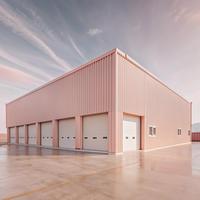Estructura de Acero YUHUI para Almacenes Industriales, Taller de Equipos Mecánicos, Almacenamiento para Industria Pesada, Estructura de Acero Prefabricada