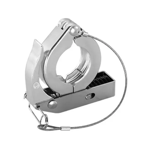 New Type Sanitary KF16 25 40 50 SS304 Vacuum <strong>Toggle</strong> <strong>Clamp</strong> with Spring - Product Image 1