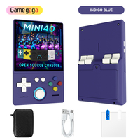Console de jeu portable rétro X MINI40, écran 4,0 pouces 720*720, puce RK3326 open source, batterie 4000 mAh, plus de 180 000 jeux, plus de 30 émulateurs