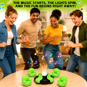 <b>Music</b> Sofa Musical Reaction Game 2-5 Players Light Sound Interactive Party Toy Board Game for Teens and Adults - Product Image 3