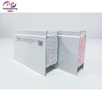Panneau sandwich EPS haute densité ignifuge et isolant thermiquement pour murs et toitures de construction d'entrepôts