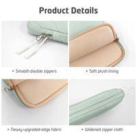 Housse pour ordinateur portable matelassée, antichoc, légère et portable, pour ordinateurs portables de 11, 13, 14 et 15,3 pouces, pour un usage quotidien