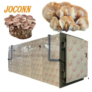 Fabricado na China Autoclave de substrato de cogumelo quadrado para fábrica de cogumelos, esterilizador a vapor