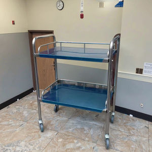 अस्पताल चिकित्सा ट्रॉली उपचार ट्रॉली कार्यालय घर स्टेनलेस स्टील कैबिनेट चिकित्सा ईग गाड़ी - Product Image 5