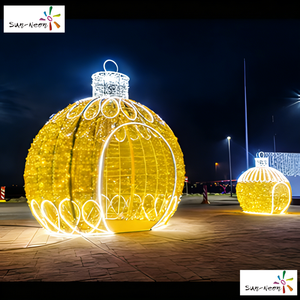 Esfera Luminosa LED para Eventos Navideños al Aire Libre, con Clasificación IP44, Fácil Instalación - Product Image 2