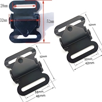 Sangle tactique réglable avec boucle de dégagement rapide pour la chasse, boucle à came à ressort, accessoire de sac en métal