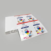 Feuilles d'étiquettes autocollantes en PP imprimables à jet d'encre A4, film imperméable pour étiquettes de bocaux, bouteilles, emballages cosmétiques