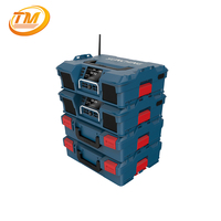 12-18V draadloze bouwplaatsradio met lithium-ion batterij, zware gereedschapskistradio