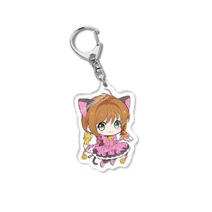 34 Estilos de Figuras de <span class=keywords><strong>Card</strong></span> <span class=keywords><strong>Captor</strong></span> <span class=keywords><strong>Sakura</strong></span>, <span class=keywords><strong>Llavero</strong></span> de Acrílico con Personajes de Anime Impresos con UV, <span class=keywords><strong>Llavero</strong></span> de Plástico, Decoración, Regalo - Product Image 4