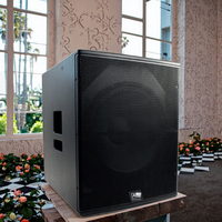 Système de sonorisation AG X118 avec interface NL4, 800W/3200W et plage de fréquences de 42Hz à 150Hz pour DJ