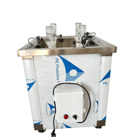 Machine à laver et à sécher les bouteilles en plastique semi-automatique, machine à nettoyer les bouteilles 2 en 1