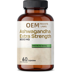 <span class=keywords><strong>Ashwagandha</strong></span> อาหารเสริมแบบธรรมชาติแคปซูลสำหรับผู้ใหญ่ยาที่มีประสิทธิภาพในการดูดซึม - Product Image 1