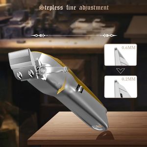 Kemei — <span class=keywords><strong>tondeuse</strong></span> à cheveux électrique pour hommes, outil professionnel en métal pour <span class=keywords><strong>coiffeur</strong></span> et rasage de barbe, 1961 - Product Image 3