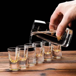 Vaso de chupito de alta calidad con logotipo personalizado, base gruesa tipo bala, capacidad de 15 ml y 30 ml - Product Image 4