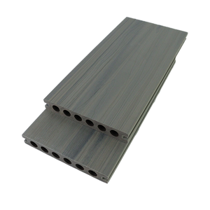 Larga vida útil, bajo mantenimiento, precio de fábrica, WPC 3D en relieve, cubierta de coextrusión antideslizante <span class=keywords><strong>para</strong></span> piscina, jardín, Exterior - Product Image 2