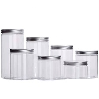 Pot à miel NYC en PET, pot à épices, pot à crème, 4 oz, petites boîtes à gâteaux, pots en plastique pour beurre, pâte, 130 ml