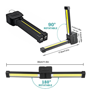 Lampada da Palestra Portatile per Posing, LED Magnetico Ricaricabile Pieghevole con Gancio, Lampada da Campeggio, Torcia LED Portatile, Luce da Lavoro - Product Image 6