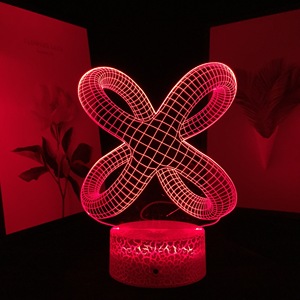 3D LED <strong>Nightlight</strong> Square Paper Cut Shadow Box Kids Room Decor Manga Lightbox for Bedroom Factory Offer Dropship - Product Image 2