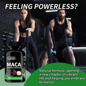 Erkekler için OEM Maca <span class=keywords><strong>Ginseng</strong></span> kapsül doğal enerji güçlendirici üreme sağlığı uzun süre yetişkin takviyeleri destekler - Product Image 2